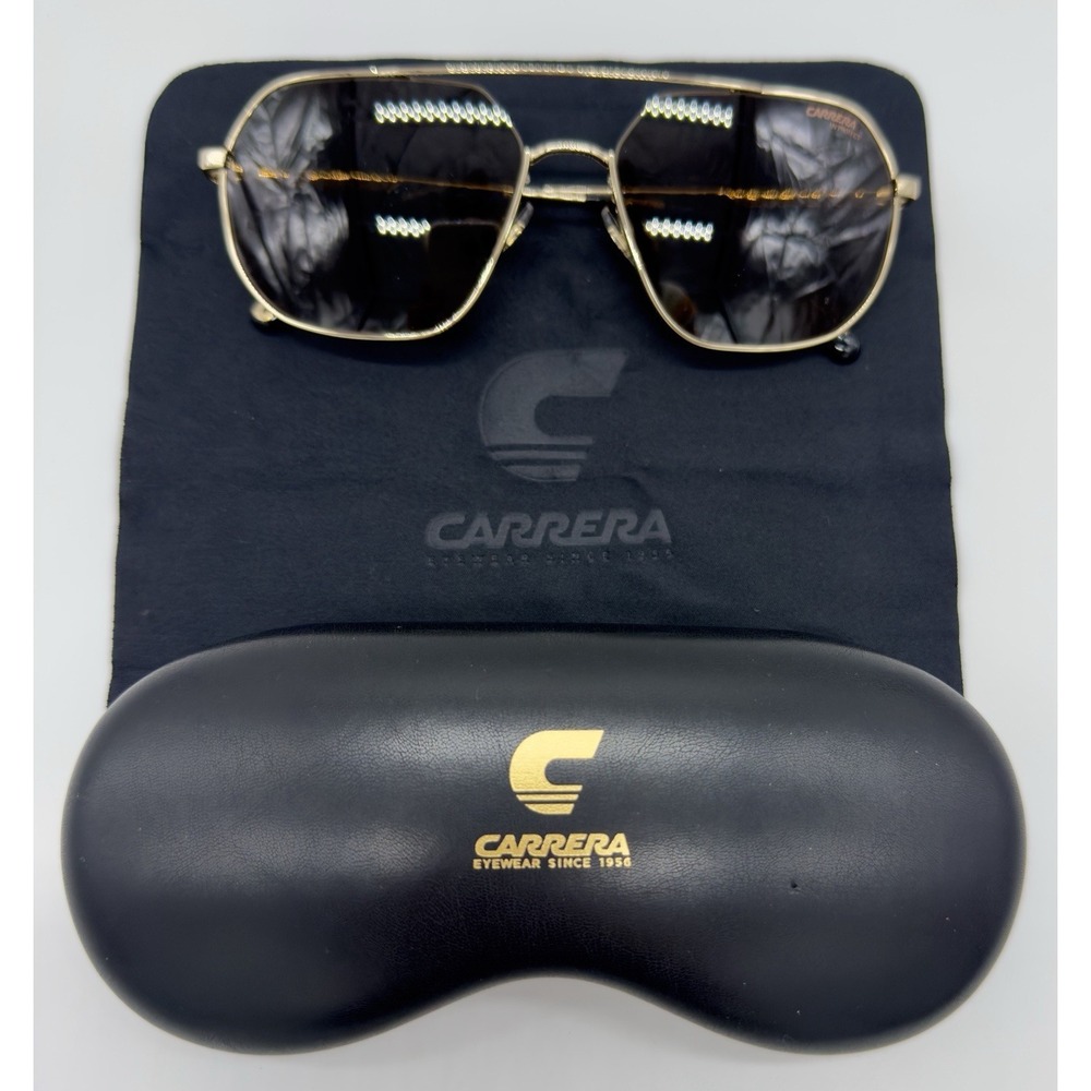 Carrera Brown Pilot Unisex Sunglasses CARRERA 1035/GS 0J5G/70 58 CARRERA 1035/GS